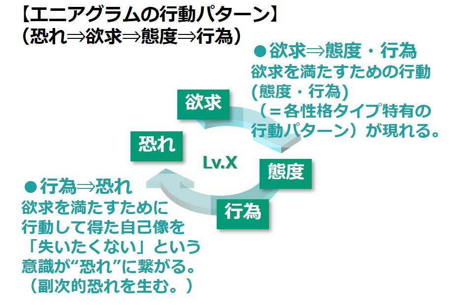 エニアグラムの性格構造（行動パターン）